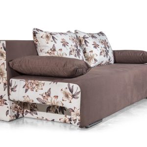 Canapea extensibila 3 locuri Kult, Georgia Gaelan Light Brown, maro deschis, 194x93x72 cm - Kult, Maro