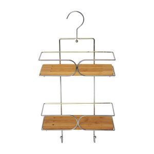 Etajera pentru baie Tendance, Caddy Rounded, lemn de bambus, 25x11x50 cm - Tendance, Maro