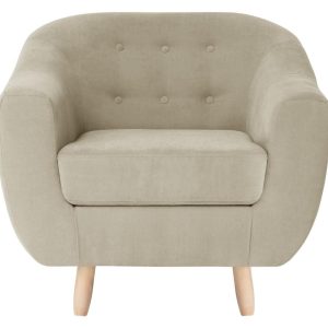 Fotoliu Vicky Beige - Jalouse Maison, Crem