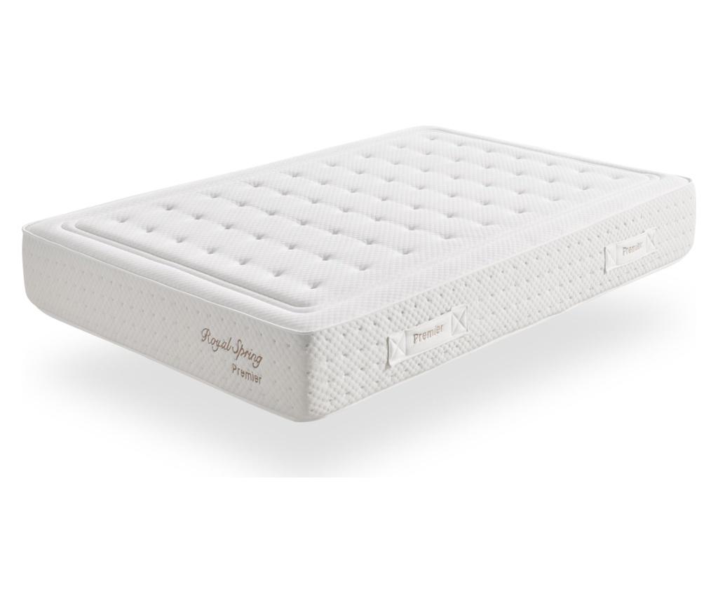 Saltea Moonia, Royal Spring Premier, 90x200 cm, Medium - Moonia, Alb