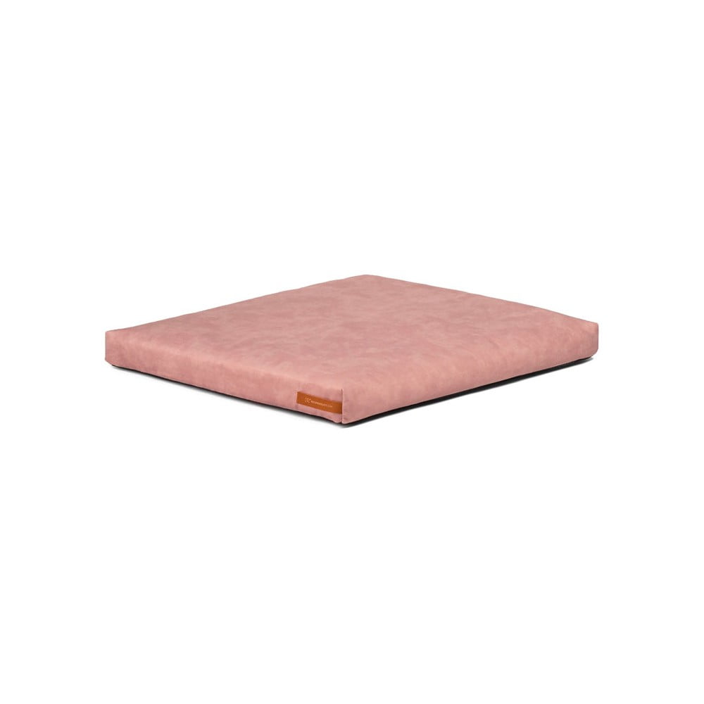 Saltea roz pentru câini din piele ecologică 60x70 cm SoftPET Eco L- Rexproduct