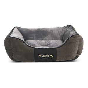 Pat pentru animale de companie gri închis din pluș pentru câini 10x50 cm Scruffs Chester S – Plaček Pet Products
