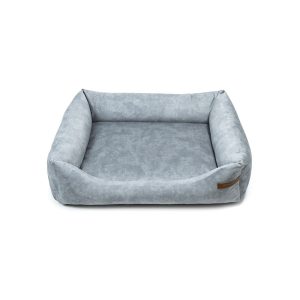 Pat gri deschis pentru câini 85x105 cm SoftBED Eco XL – Rexproduct