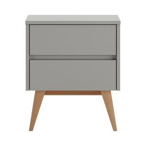 Noptieră pentru copii gri Swing – Pinio